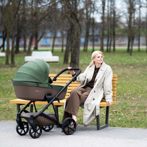 Универсальная коляска 2 в 1 Tutis Viva6 plus Essential Pine